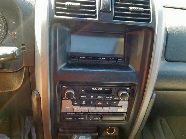 4S2CE58X824618213 - 2002 ISUZU AXIOM XS Qara foto 9