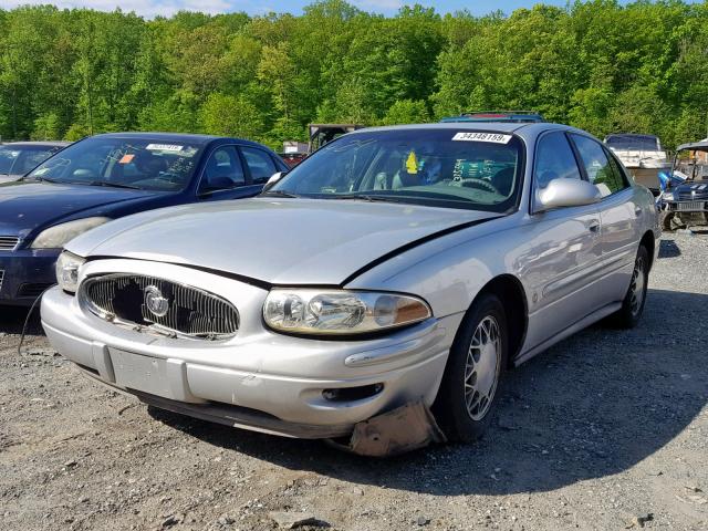 1G4HR54K31U279077 - 2001 BUICK LESABRE LI SILVER photo 2