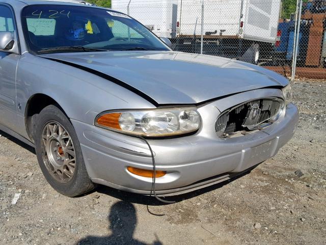 1G4HR54K31U279077 - 2001 BUICK LESABRE LI SILVER photo 9