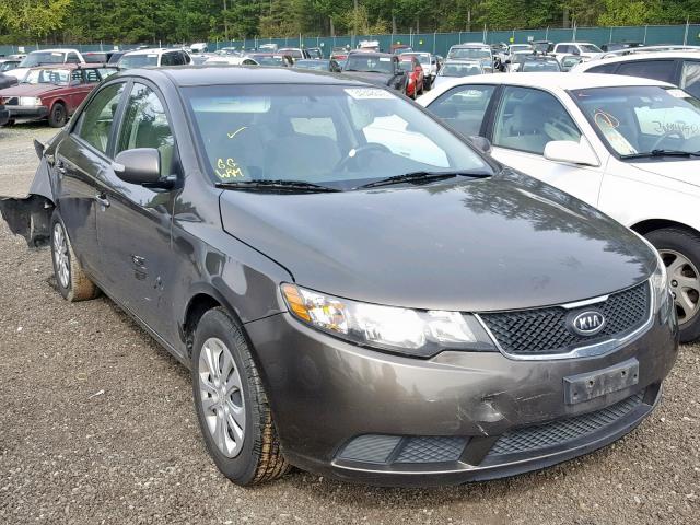 KNAFU4A20A5209200 - 2010 KIA FORTE EX BROWN photo 1