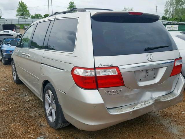 5FNRL38867B053663 - 2007 HONDA ODYSSEY TOURING  photo 3