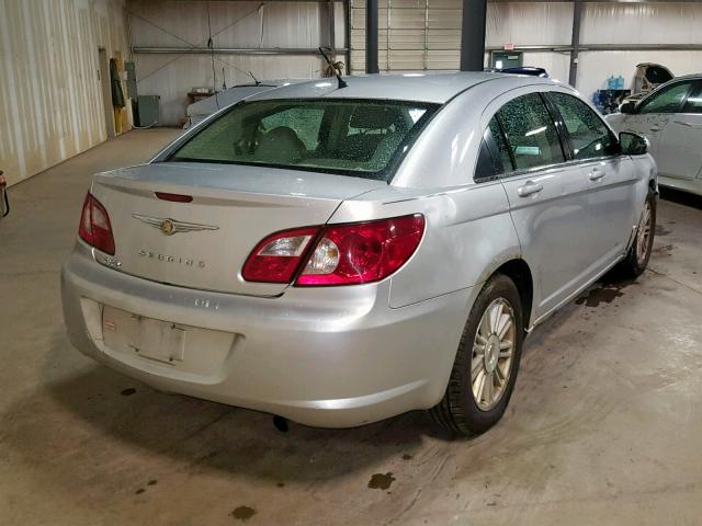 1C3LC56R17N502346 - 2007 CHRYSLER SEBRING TO SILVER photo 4