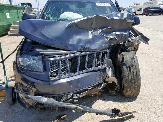 1C4RJEAG9FC143842 - 2015 JEEP GRAND CHER GRAY photo 9