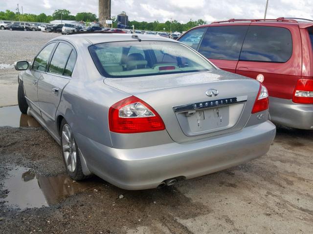 JNKBF01A14M500616 - 2004 INFINITI Q45 GRAY photo 3