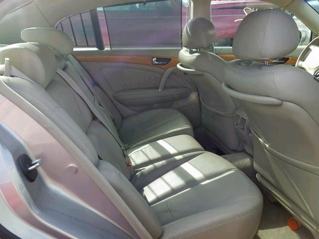 JNKBF01A14M500616 - 2004 INFINITI Q45 GRAY photo 6