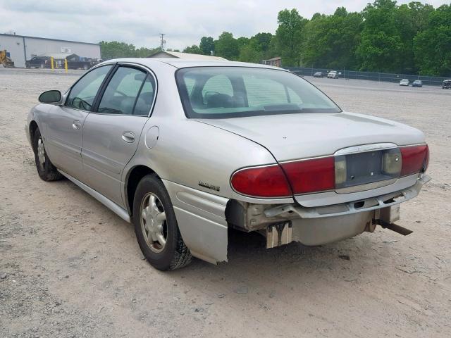 1G4HP54KX14192766 - 2001 BUICK LESABRE CU SILVER photo 3