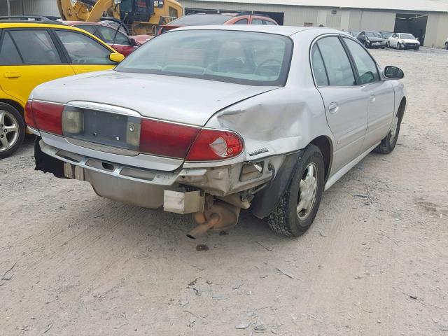 1G4HP54KX14192766 - 2001 BUICK LESABRE CU SILVER photo 4