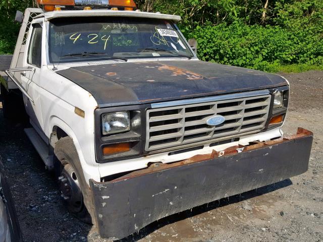 1FDJF37L1ENA69547 - 1984 FORD F350 WHITE photo 1