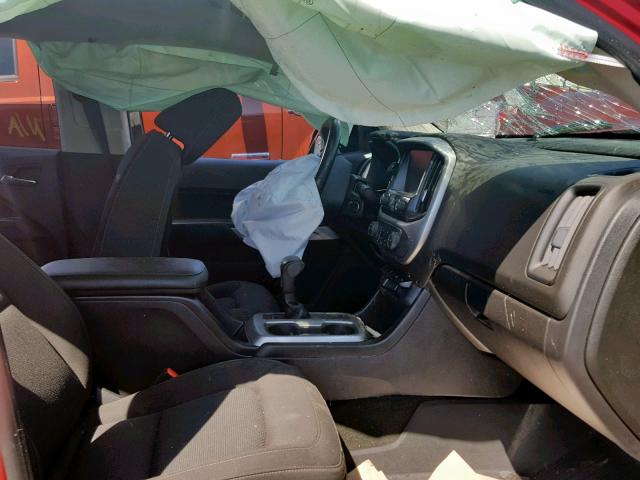 1GCGSCEN0J1289732 - 2018 CHEVROLET COLORADO L RED photo 5