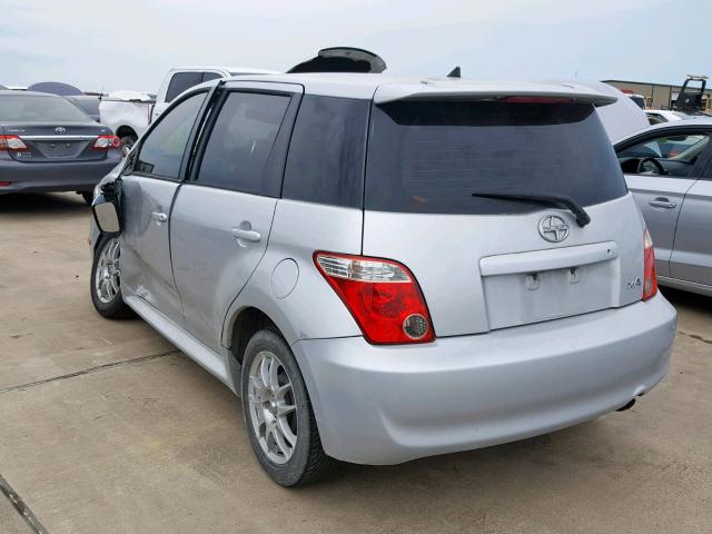 JTKKT624260150003 - 2006 TOYOTA SCION XA GRAY photo 3