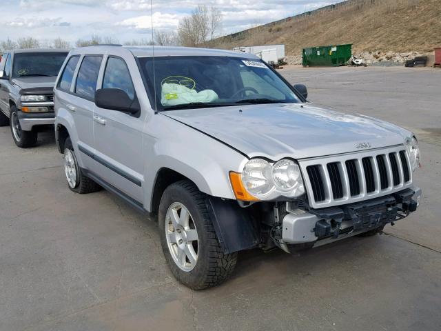 1J8GR48K18C137520 - 2008 JEEP GRAND CHER SILVER photo 1