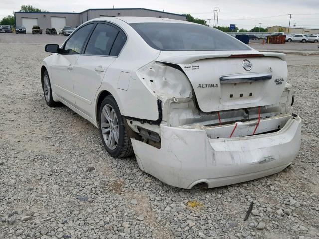 1N4BL2AP8AN461707 - 2010 NISSAN ALTIMA SR WHITE photo 3