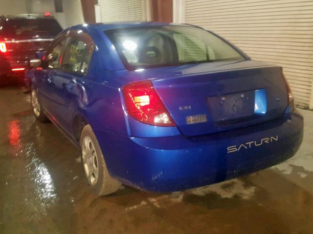 1G8AJ52F54Z194715 - 2004 SATURN ION LEVEL BLUE photo 3
