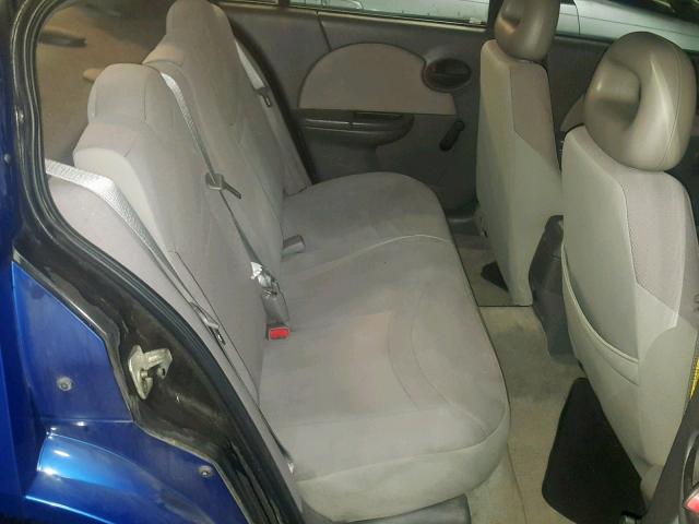 1G8AJ52F54Z194715 - 2004 SATURN ION LEVEL BLUE photo 6