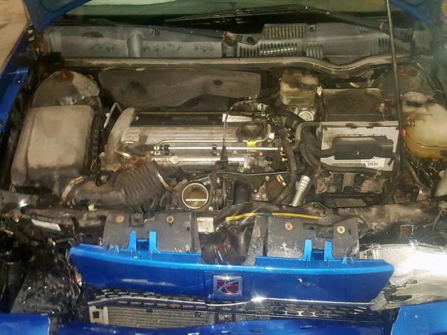 1G8AJ52F54Z194715 - 2004 SATURN ION LEVEL BLUE photo 7