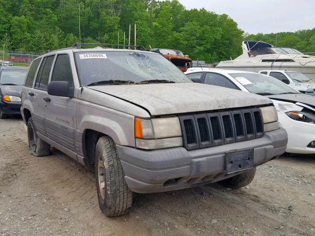 1J4GZ58S6VC505323 - 1997 JEEP GRAND CHER GRAY photo 1