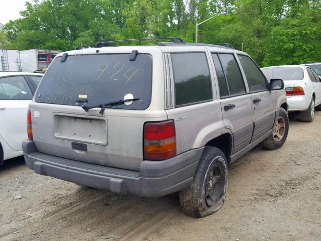 1J4GZ58S6VC505323 - 1997 JEEP GRAND CHER GRAY photo 4