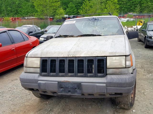 1J4GZ58S6VC505323 - 1997 JEEP GRAND CHER GRAY photo 9