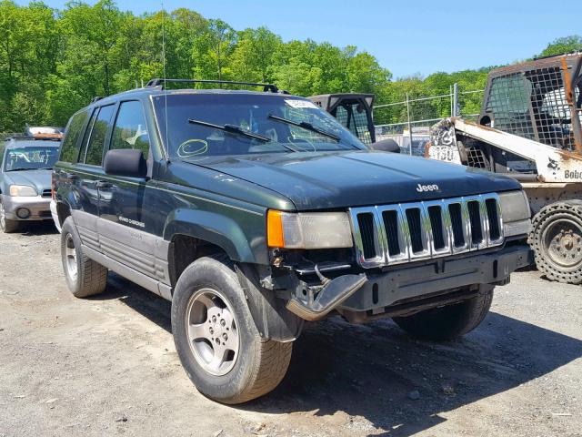 1J4GZ58S7TC401260 - 1996 JEEP GRAND CHER BLACK photo 1