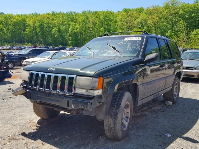 1J4GZ58S7TC401260 - 1996 JEEP GRAND CHER BLACK photo 2