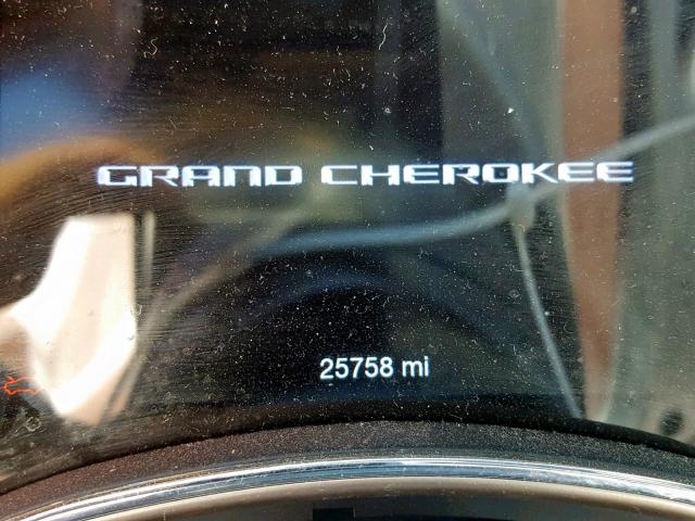 1C4RJEAG9GC464734 - 2016 JEEP GRAND CHER GRAY photo 8