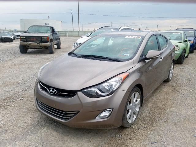 5NPDH4AE6DH413660 - 2013 HYUNDAI ELANTRA GLS  photo 2