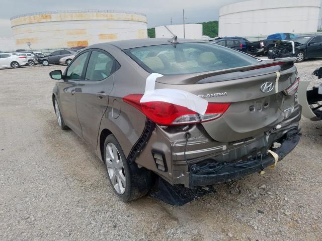 5NPDH4AE6DH413660 - 2013 HYUNDAI ELANTRA GLS  photo 3