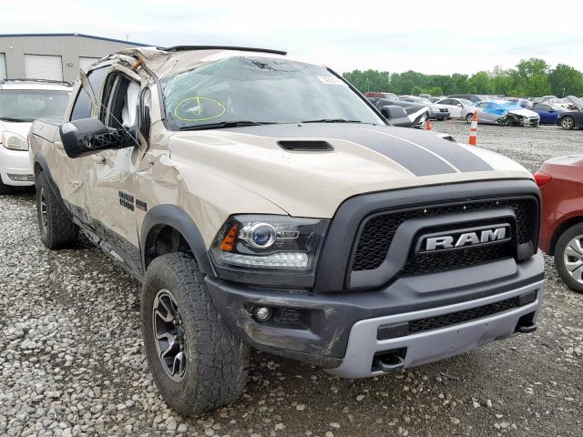 1C6RR7YT9HS659464 - 2017 RAM 1500 REBEL ბეჟი ფოტო 1