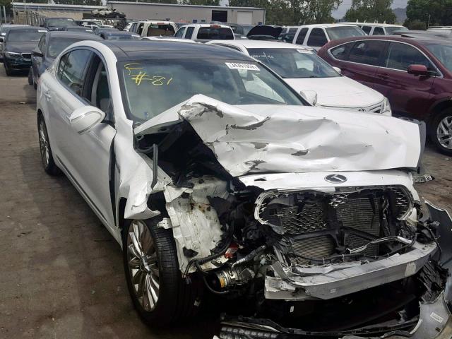 KNALW4D49F6017494 - 2015 KIA K900 WHITE photo 1