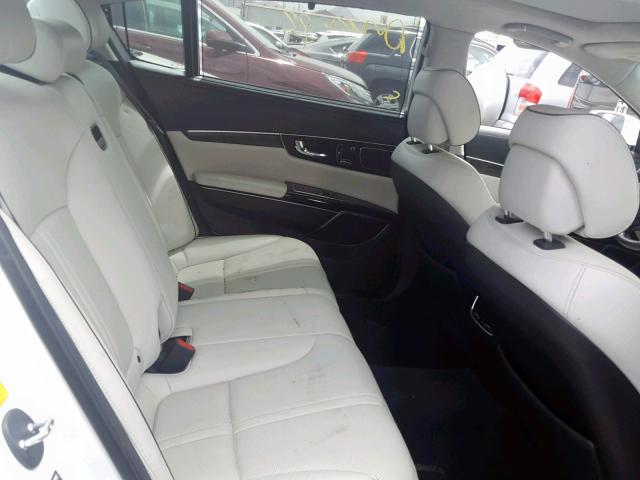 KNALW4D49F6017494 - 2015 KIA K900 WHITE photo 6