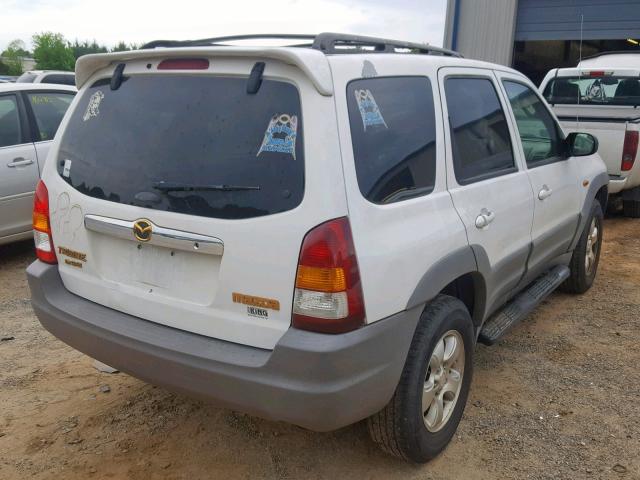 4F2YU07141KM48009 - 2001 MAZDA TRIBUTE DX 白色 照片 4