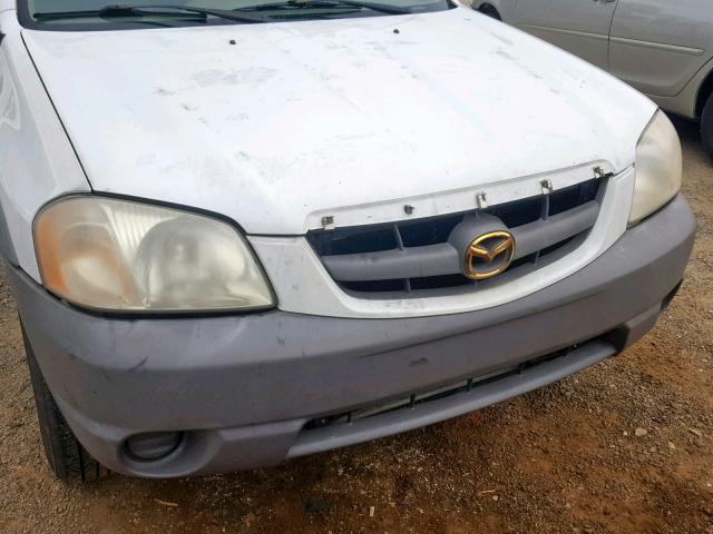 4F2YU07141KM48009 - 2001 MAZDA TRIBUTE DX 白色 照片 9