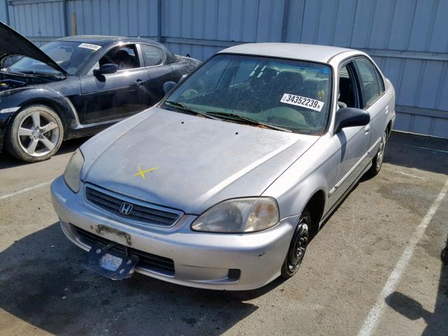 2HGEJ661XYH595261 - 2000 HONDA CIVIC BASE 银色 照片 2
