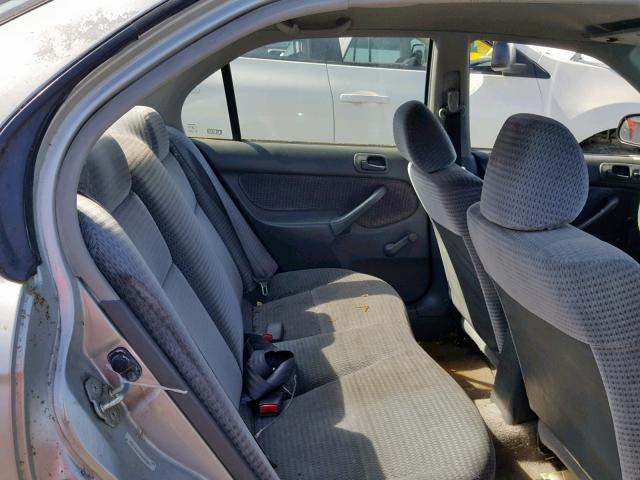 2HGEJ661XYH595261 - 2000 HONDA CIVIC BASE 银色 照片 6