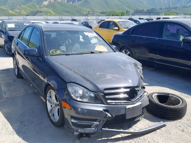 WDDGF4HB9ER303684 - 2014 MERCEDES-BENZ C 250 BLACK photo 1