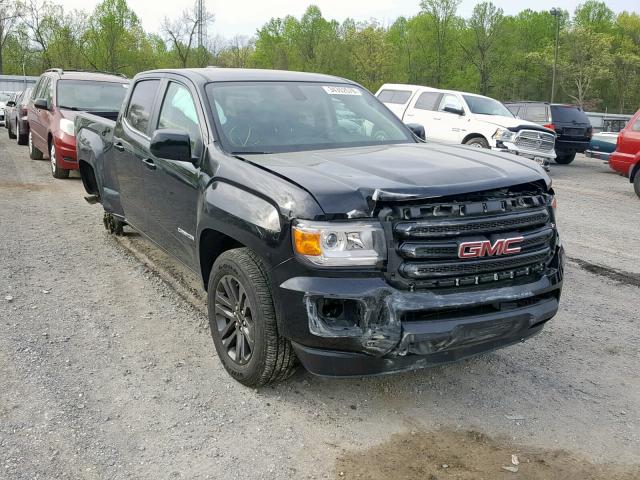 1GTG6CEN8H1198528 - 2017 GMC CANYON SLE BLACK photo 1