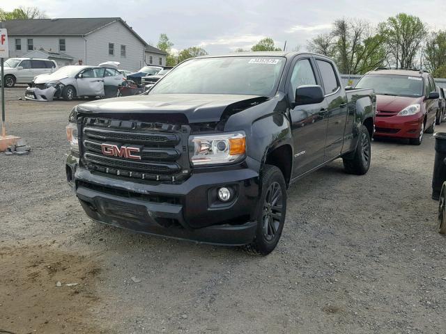 1GTG6CEN8H1198528 - 2017 GMC CANYON SLE BLACK photo 2