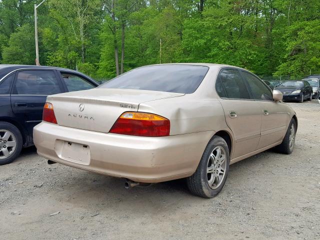 19UUA5661YA015217 - 2000 ACURA 3.2TL GOLD photo 4