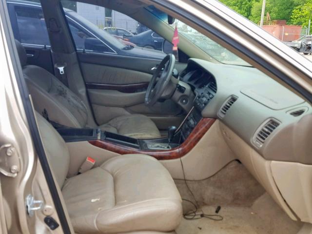 19UUA5661YA015217 - 2000 ACURA 3.2TL GOLD photo 5