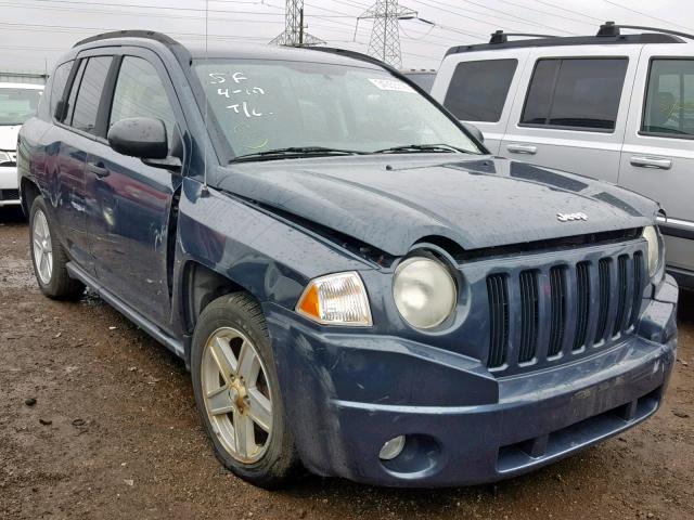 1J8FF47W97D139310 - 2007 JEEP COMPASS BLUE photo 1