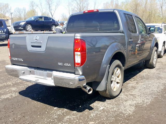 1N6AD07W18C439105 - 2008 NISSAN FRONTIER C GRAY photo 4