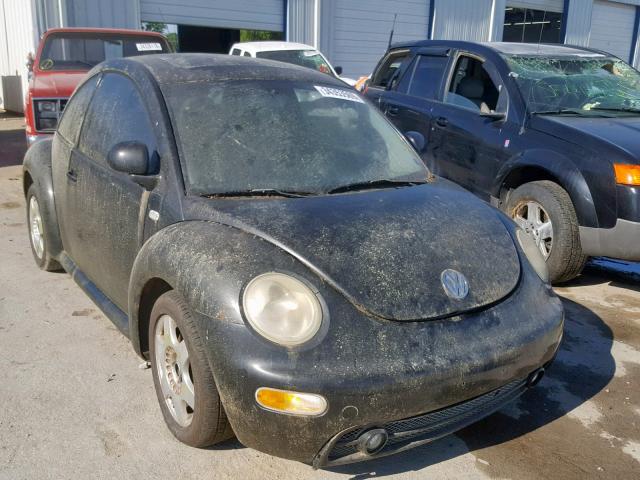3VWCD21C2YM481185 - 2000 VOLKSWAGEN NEW BEETLE შავი ფოტო 1