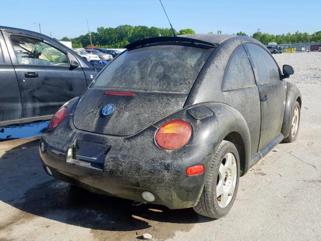 3VWCD21C2YM481185 - 2000 VOLKSWAGEN NEW BEETLE შავი ფოტო 4
