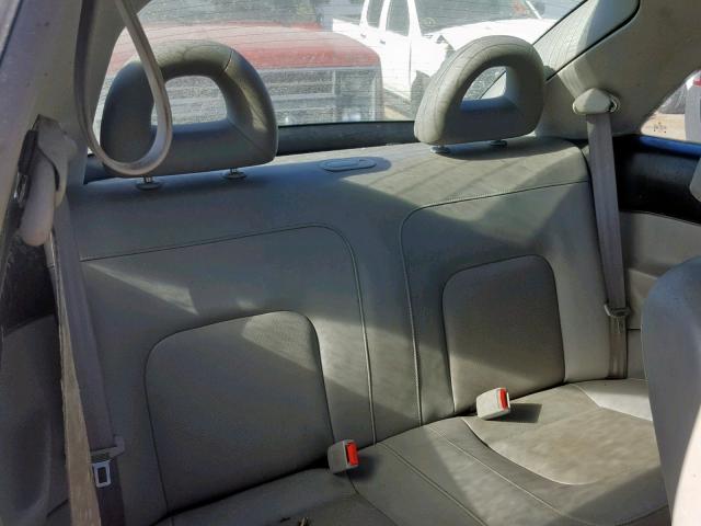 3VWCD21C2YM481185 - 2000 VOLKSWAGEN NEW BEETLE შავი ფოტო 6