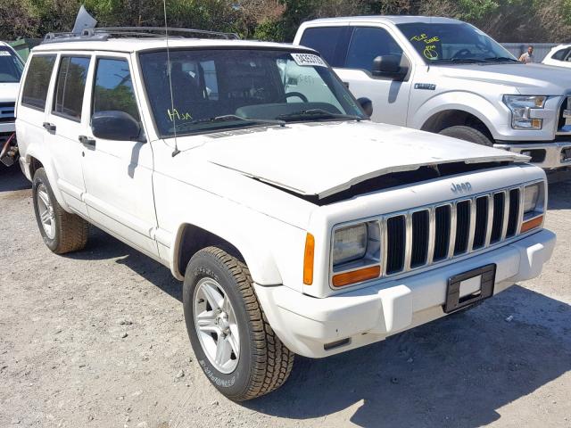 1J4FT68S8YL231095 - 2000 JEEP CHEROKEE L WHITE photo 1