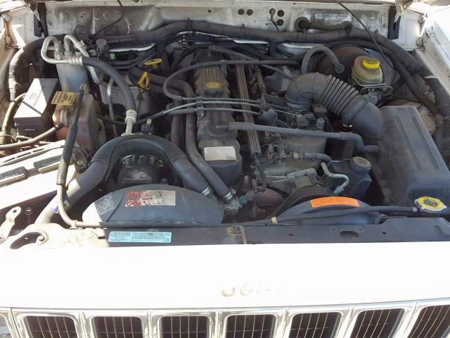 1J4FT68S8YL231095 - 2000 JEEP CHEROKEE L WHITE photo 7