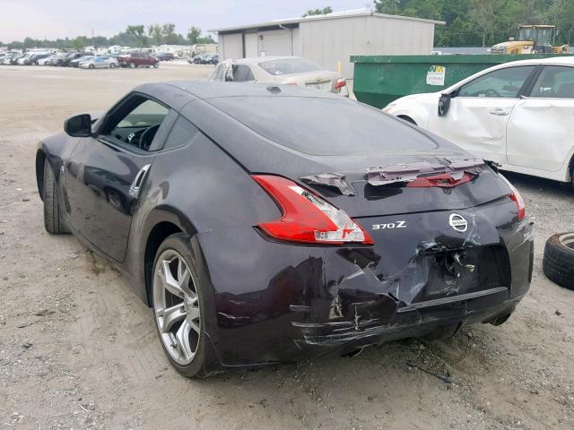 JN1AZ4EH0CM562321 - 2012 NISSAN 370Z BASE BROWN photo 3