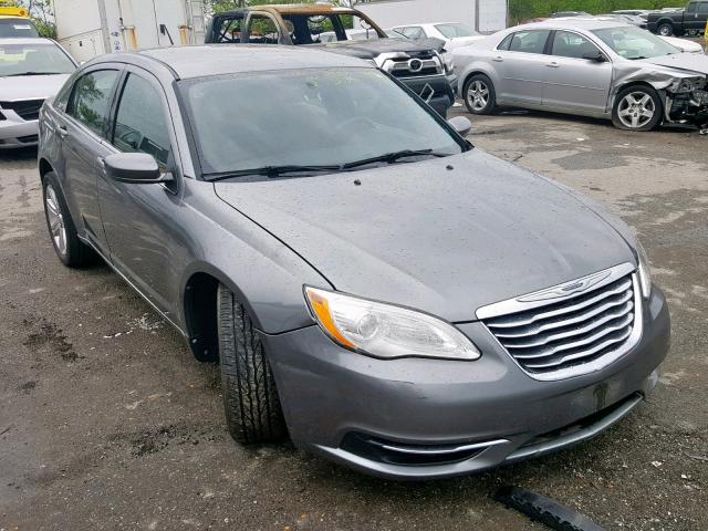 1C3CCBBB8CN107470 - 2012 CHRYSLER 200 TOURIN GRAY photo 1