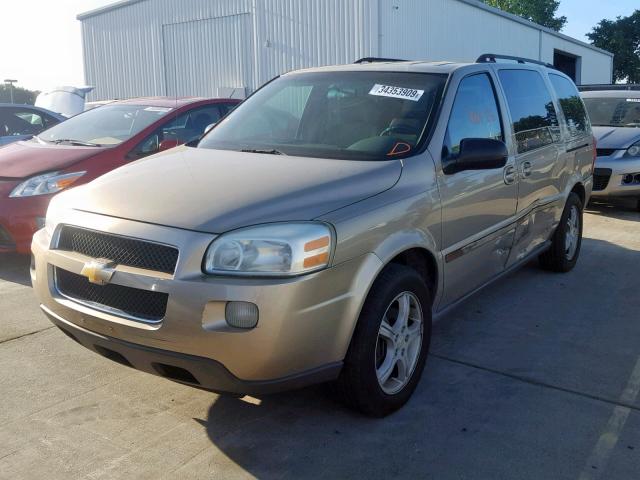 1GNDV23L65D253660 - 2005 CHEVROLET UPLANDER L 棕色 照片 2