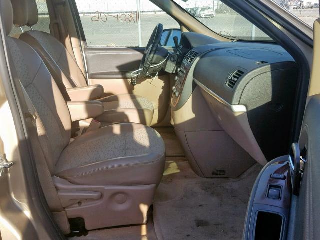 1GNDV23L65D253660 - 2005 CHEVROLET UPLANDER L 棕色 照片 5